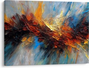 Obraz - Farebná textúra (70x50 cm)