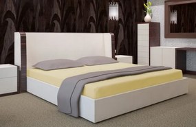Svetložlté napínacie plachty na postele Šírka: 140 cm | Dĺžka: 200 cm
