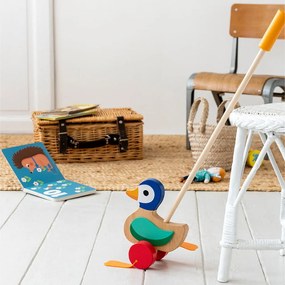 Drevená hračka Flapping Duck – Rex London