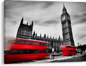 Obraz - Londýnske Houses of Parliament (70x50 cm)