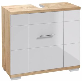 Kúpeľňová skrinka Bari D70 1D0S dub sonoma