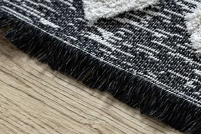 Koberec EKO SIZAL MOROC Zygzak 22319 - sivý / krém