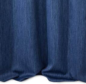 ZATEMŇOVACÍ ZÁVES NA KRÚŽKOCH ROSSIE 140X250 CM NÁMORNÍCKA MODRÁ