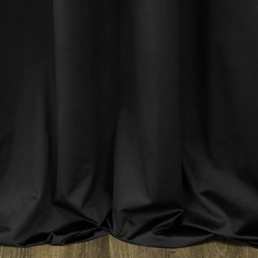 ZATEMŇOVACÍ ZÁVES NA PÁSKE PIERRE CARDIN SIBEL 140X270 CM ČIERNA