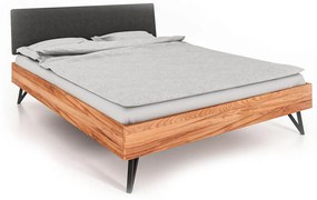 Dvojlôžková posteľ gala 140 x 200 cm prírodná MUZZA