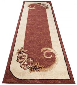 Kusový koberec PP Riccio hnedý atyp 70x250cm