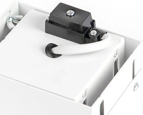 Sada 6 zapustených bodových svetiel bielych GU10 naklápateľných bez rámu - Oneon