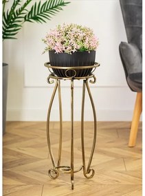 Stojan na kvety 62x28 cm zlatá