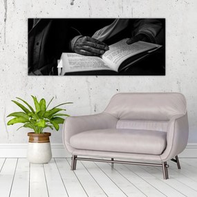 Obraz - Kniha (120x50 cm)