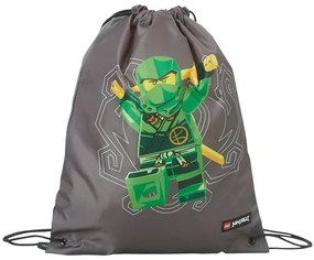 Lego Školská taška s príslušenstvom, 3-dielna súprava Ninjago, zelená  (100376255)
