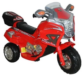 Detská elektrická motorka Baby Mix Racer, červená