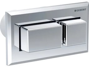 Ovládacie tlačidlo Geberit Sigma plast chrómovaný 116.054.21.1