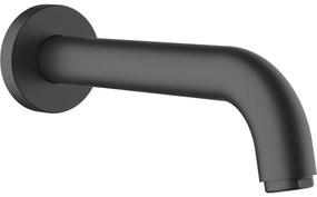 HANSGROHE Vernis Blend nástenný vaňový výtok, dĺžka 204 mm, matná čierna, 71420670