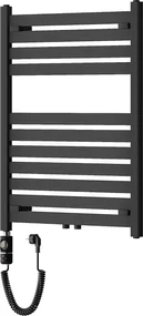 Mexen Uran, elektrické vykurovacie teleso 800x600 mm+ vykurovacia tyč 600 W, čierna, W105-0800-600-2600-70