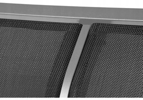 Záhradná hojdačka sivej farby COMFORT