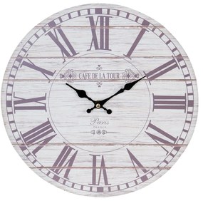 Nástenné hodiny Clayre & EEF, 6KL0421, 34cm