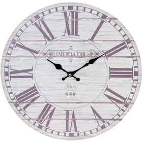 Nástenné hodiny Clayre & EEF, 6KL0421, 34cm