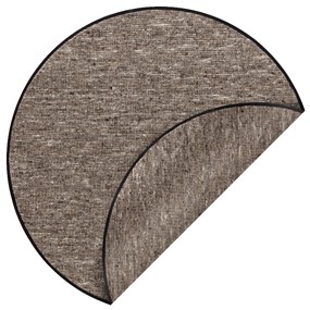 Koberec NEPAL 2100 kruh, vlnený, obojstranný, prírodný,  stone/grey