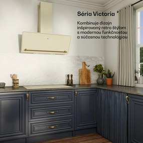 Klarstein Victoria indukčná varná doska | 5 varných zón | retro estetika | 11500 W | 77 cm