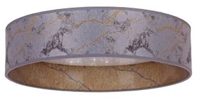 Brilagi - LED Stropné svietidlo VELVET STAR LED/24W/230V pr. 40 cm  šedá/zlatá