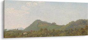 Obraz - Simon Denis,  View Near Naples, reprodukcia (120x50 cm)