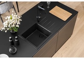 ALVEUS 1148160 - Kuchynský drez CADIT 86x50 cm granit/čierna