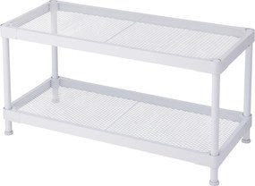 XXXLutz REGÁL NA TOPÁNKY, biela, 75/40/32 cm MID.YOU - Online Only drobný nábytok - 000537006001