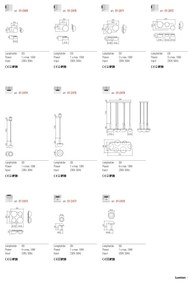 Redo 01-2474 - Luster na lanku LUMIEN 1xG9/10W/230V pr. 13 cm zlatá/biela