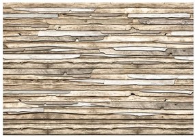 Artgeist Fototapeta - Wooden puzzle Veľkosť: 150x105, Verzia: Standard