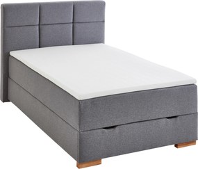 XXXLutz BOXSPRINGOVÁ POSTEĽ, 140/200 cm sivá home24 - Postele - 000101021502