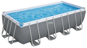 Rámový bazén Power Steel 488x244x122 sivý 16x8FT BESTWAY 6v1 - 56670