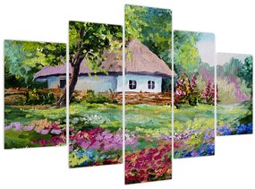 Obraz - Chalupa (150x105 cm)