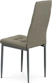 Moderná jedálenská stolička ARIS v hnedom odtieni