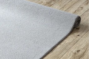 Metrážny koberec VELVET MICRO sivý