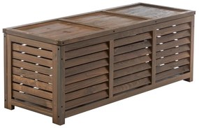 Záhradný úložný box Lada (hnedá). Vlastná spoľahlivá doprava až k Vám domov. 1119424
