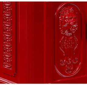 Tuin 27741 Poštová schránka starožitná antik - červená