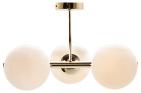 Stropná lampa zlatá LINEA III