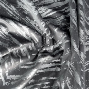 ZATEMŇOVACÍ ZÁVES NA KRÚŽKOCH SARA 140X250 CM STRIEBORNÁ