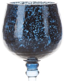 SKLENENÝ SVIETNIK VERRE2 (FI) 9X20 CM BIELY