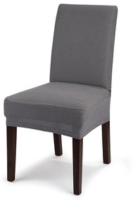4Home Multielastický poťah na stoličku Comfort sivá, 40 - 50 cm, sada 2 ks