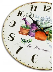 Hodiny drevené 30x30 18AC017