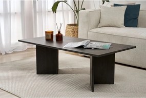 Čierny matný konferenčný stolík 60x119 cm Sabin – Kalune Design