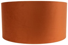 Látkové tienidlo oranžové so zlatým interiérom 50/50/25