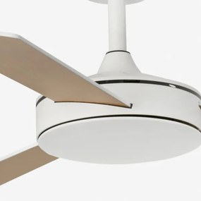 FARO 33603DCWT- Stropný ventilátor MINI MALLORCA S hnedá/biela pr. 106 cm WT + DO