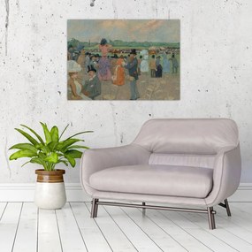 Obraz - Jean-Louis Forain, The Races at Longchamp, reprodukcia (70x50 cm)