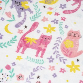 4Home Obliečky mikroflanel Playful Paws, 160 x 200 cm, 70 x 80 cm