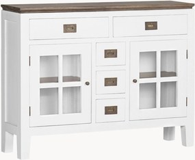 Ručne vyrobená skrinka z dreva mindi Everest