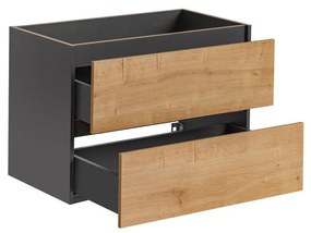 CMD Kúpeľňová skrinka MONAKO GREY OAK 821 B