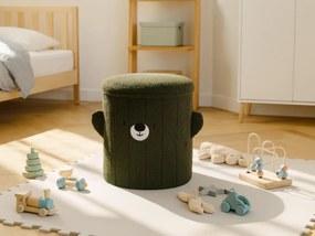 CH Taburetka s úložným priestorom Bear - tmavozelená