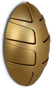 Nástenný plastový háčik v zlatej farbe Bug – Spinder Design